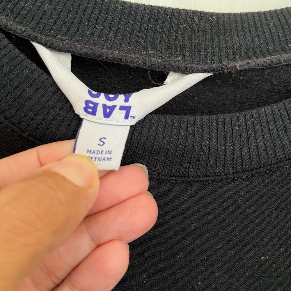 Black Women's Gym Sweater from Joy Lab size Small - Picture 8 of 12